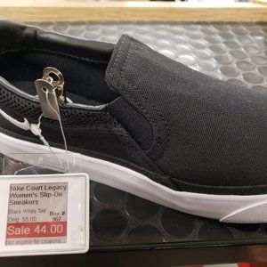 Nike Court Legacy Slip Shoes 9.5W